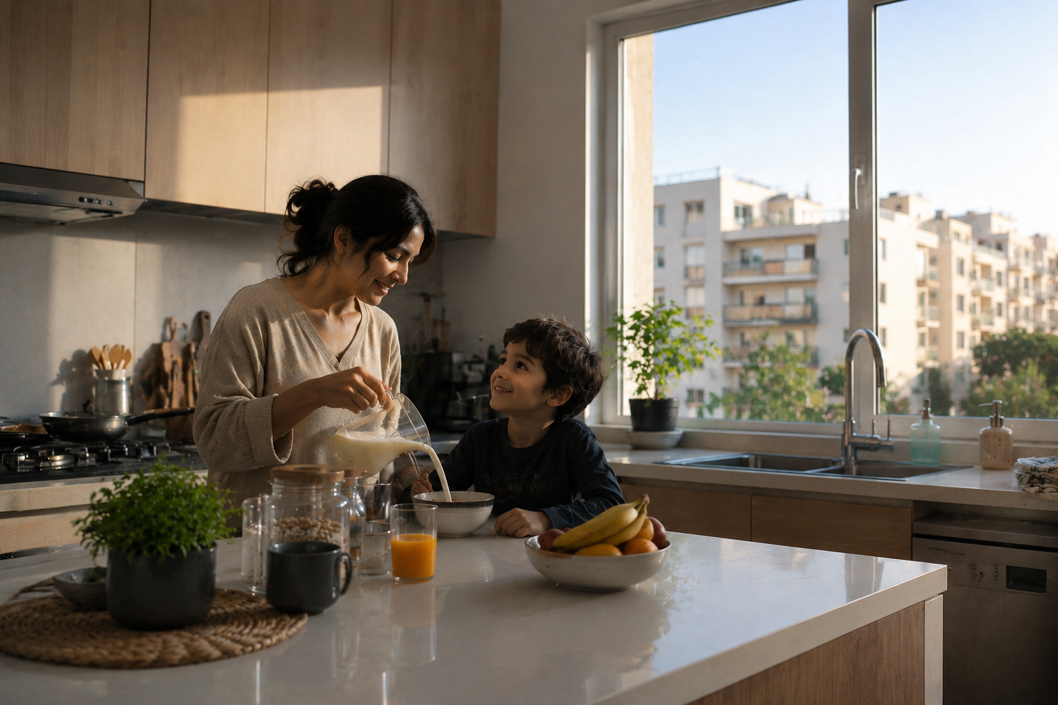 Appartement moderne et lumineux Korti Immobilier à Tétouan